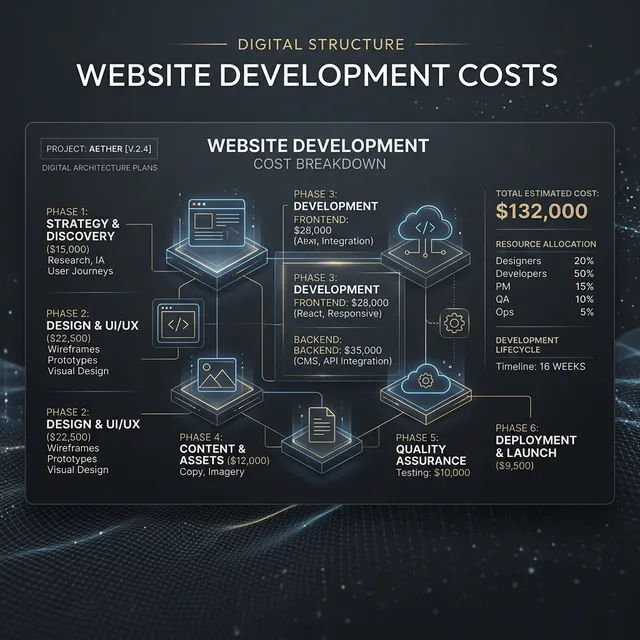Rincian Biaya Pembuatan Website