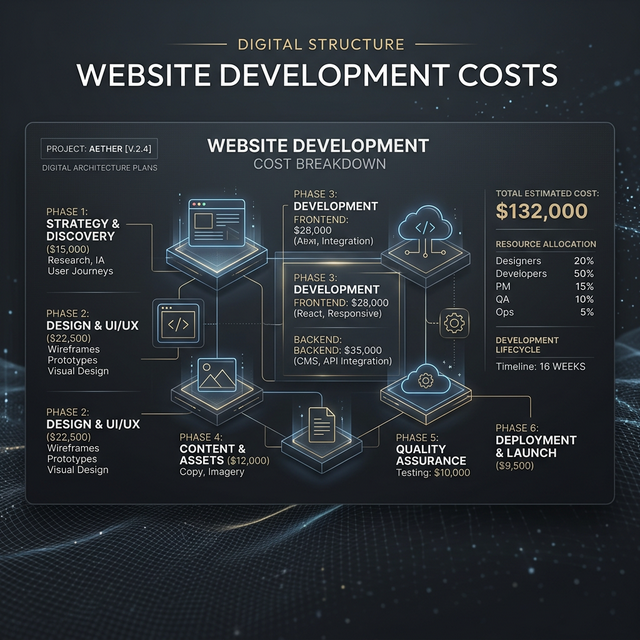 Rincian Biaya Pembuatan Website